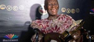 Bukky AJayi with her AMVCA Award