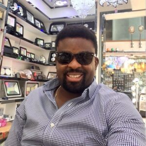 Kunle Afolayan as a boy (instagram) 