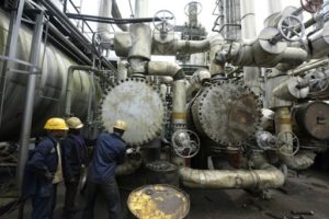 The Port Harcourt refinery is Nigeria’s oldest, built in 1965, nine years after oil was found under the marshy soil and creeks of the delta ©Pius Utomi Ekpei (AFP)