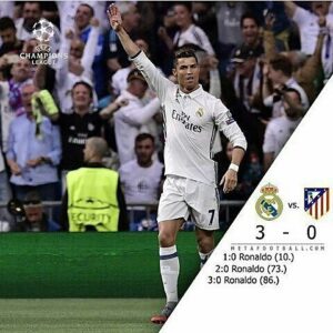 Champions League: Ronaldo Hat-trick Gives Real Advantage Over Atletico