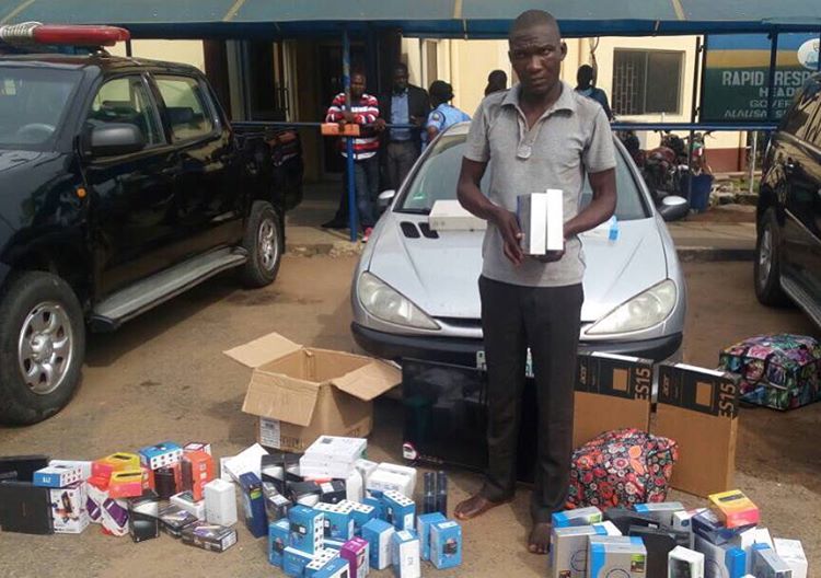 2 months after being employed, Slot driver elopes with N6m worth of Phones and Laptops
