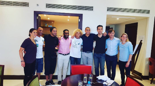 Okocha, Ronaldinho, Maradona and more football legends in Bahrain
