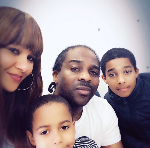 Laura Ikeji's Husband, Ogbonna Kanu's Ex-Wife Shares Photo With Him And Their Kids