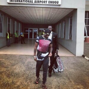 Peter Okoye Psquare makes his acting debut, storms the set of #LionHeart by Geneveive