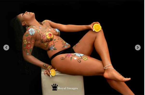Ex-Beauty Queen,Somma Poses Nude in a Photoshoot
