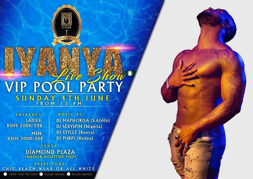 Mavin Star ‘Iyanya Set To Hold Concert In Kenya June 4