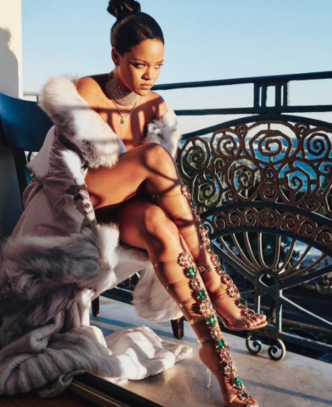 Rihanna Releases her Final Shoe Collection with Manolo Blahnik called ‘So Stoned’