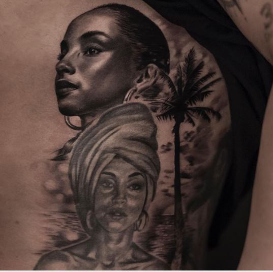 Drake Gets Another Tattoo Of Sade Adu's Portrait