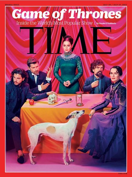 Cast of “Game of Thrones” Cover TIME Magazine’s Latest Issue