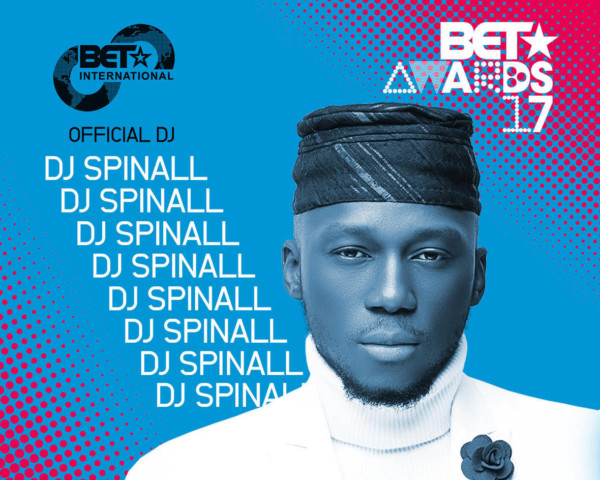 DJ Spinall announced as Official DJ for BET International Awards 2017