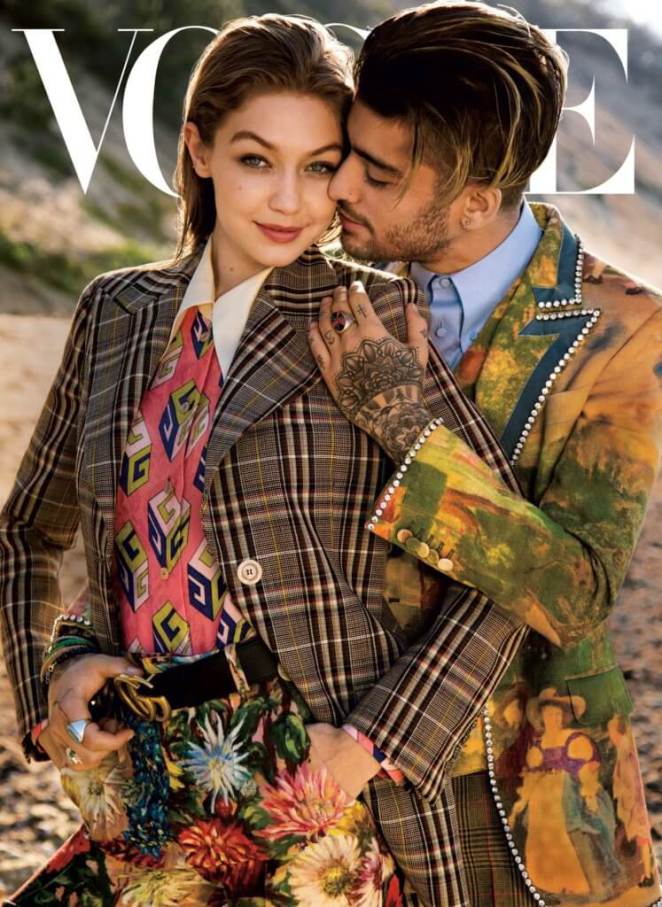 Gigi Hadid and Zayn Malik Take Their Love To The Cover of Vogue Magazine’s August 2017 Issue