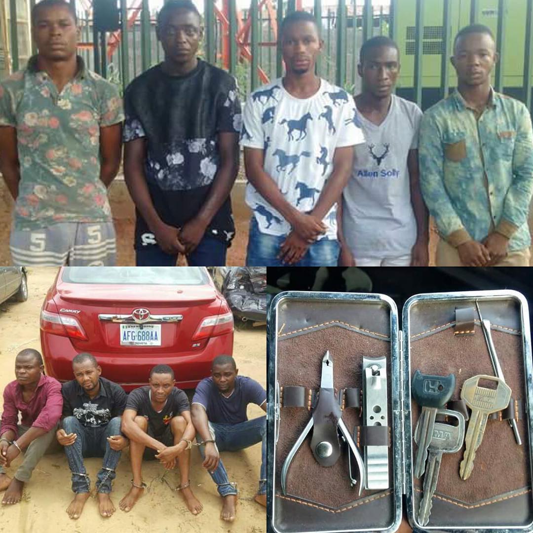 Police arrest men who robbed a pastor of his car and are terrorizing Abuja