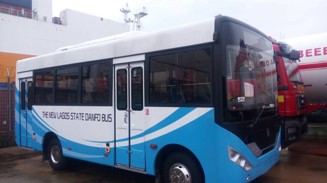 The New Lagos Danfo Bus Arrives Lagos