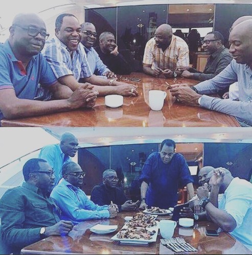 Seun Kuti on Viral Photo of Dangote & Friends Chilling In a Yatch