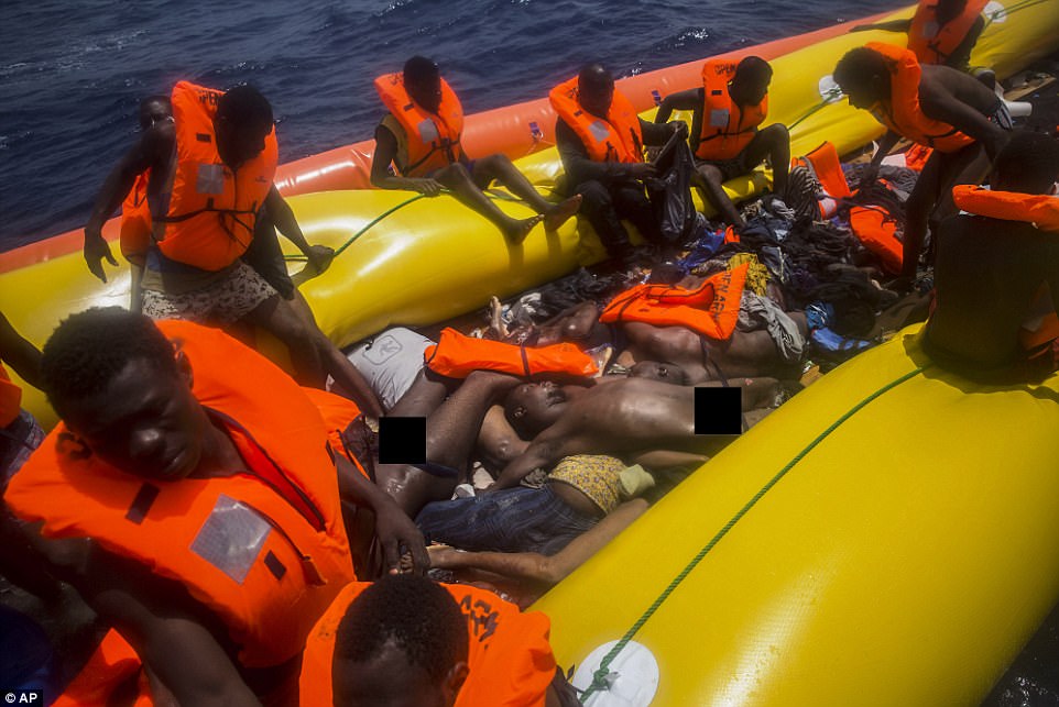 Horrifying Photos Of African Migrants Found Dead In The Mediterranean While Trying To Enter Europe