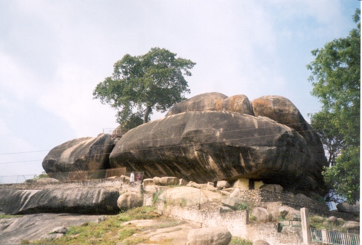 Olumo Rock view from the top
