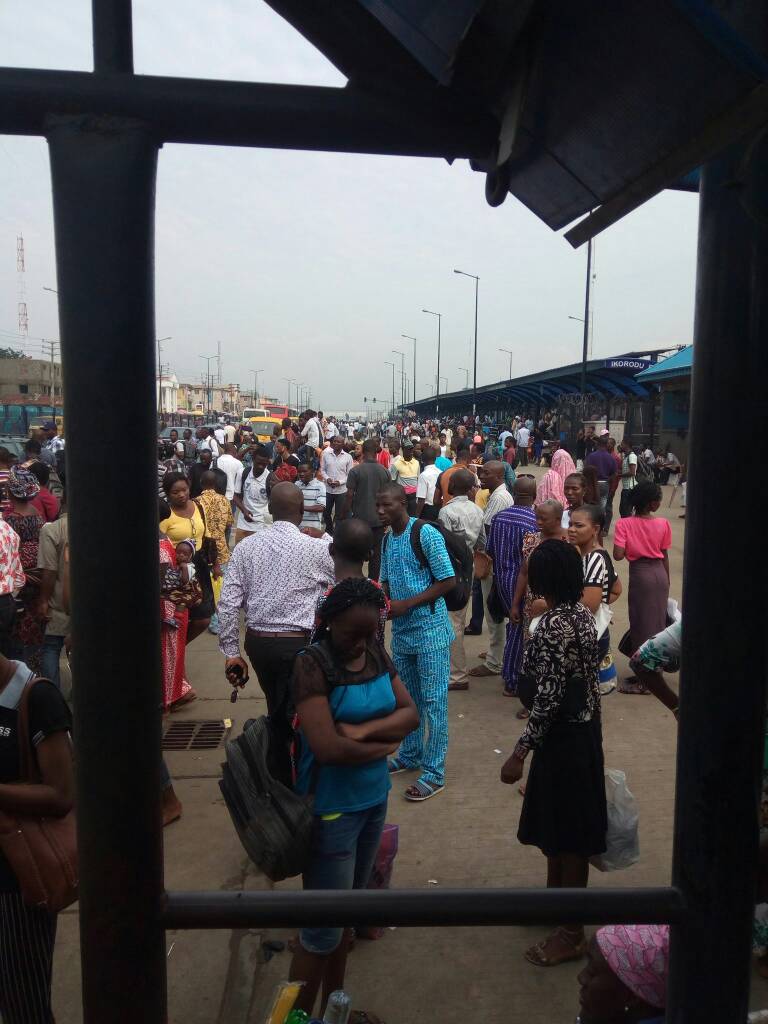 Thousands Stranded For Hours As BRT Drivers Embark On Protest