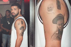 Drake Pays Tribute to Lil Wayne With a Tattoo