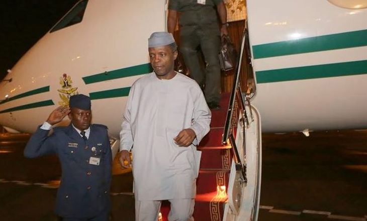 Osinbajo Off To London To See Buhari