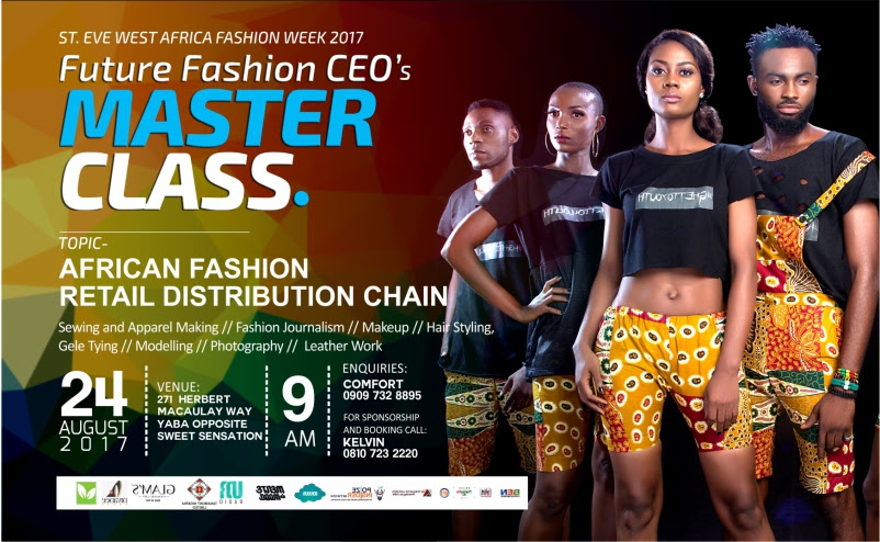 St. Eve West Africa Fashion Week & Master Class |For Models, Photographers, Fashion Designers, MakeUp Artist