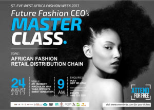 St. Eve West Africa Fashion Week Master Class Invitation 