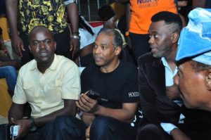 6. Emmanuel Agu, Portfolio Manager, Nigerian Breweries, Femi Kuti and Nigerian actor, Wole Ojo