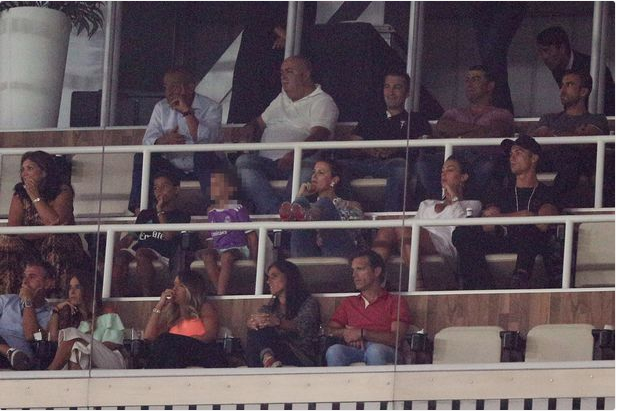 Cristiano Ronaldo Watches Real Madrid Cup Victory With His Pregnant Girlfriend