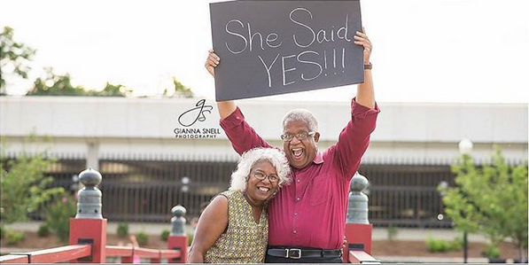 70-Year-Old Man Finally Marries His 67-Year-Old Sweetheart [See Photos]