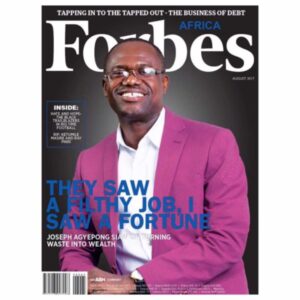 Ghanaian Business Mogul, Joseph Agyepong Siaw covers August Edition of Forbes Africa Magazine