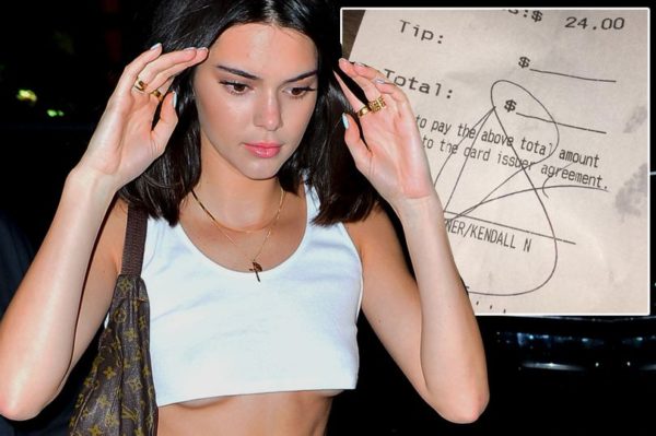 Kendall Jenner fires back at New York bar who accused her of not leaving a tip