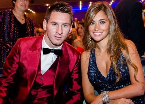 Lionel Messi And His Lovely Wife, Antonella Roccuzzo