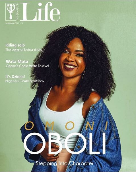 Omoni Oboli is the cover star for Guardian Life Magazine’s Latest Issue