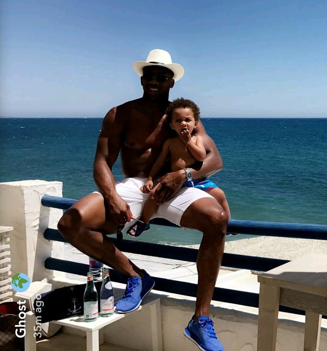 Anthony Joshua Shares Photos With His Son As They Vacation Together