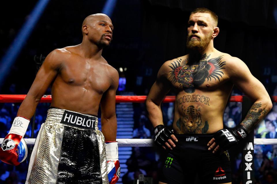 Conor McGregor may be training hard for his upcoming fight against Floyd Mayweather