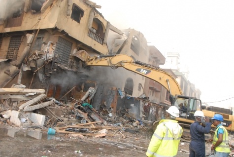 Building collapse: Lagos begins demolition of 57 distressed buildings