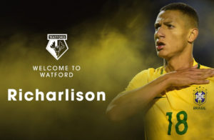 Watford sign Chelsea and Man United target Richarlison