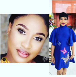 Tonto Dikeh happily shares how she lost her baby fat