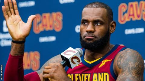 Trump Trying To “Divide Us” through Sport - Basket Ball Star, Lebron James
