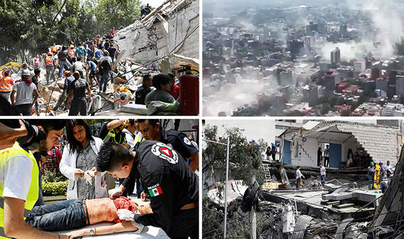 Over 216 People killed as Powerful Earthquake Strikes central Mexico