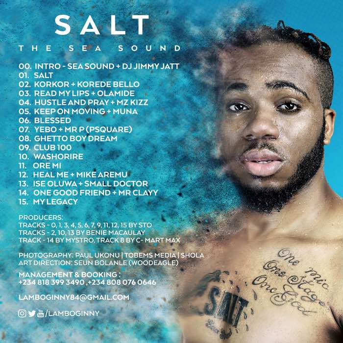 Lamboginny – “SALT” Album Art | Tracklist | Pre–Order Link