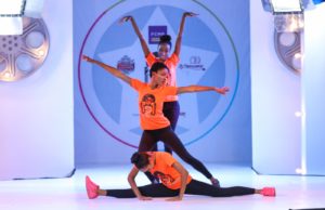 Performance in Dancing by Multi-talented models