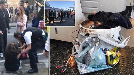 Terror Attack In London Leaves 20 Injured As Bomb Rips Through Train