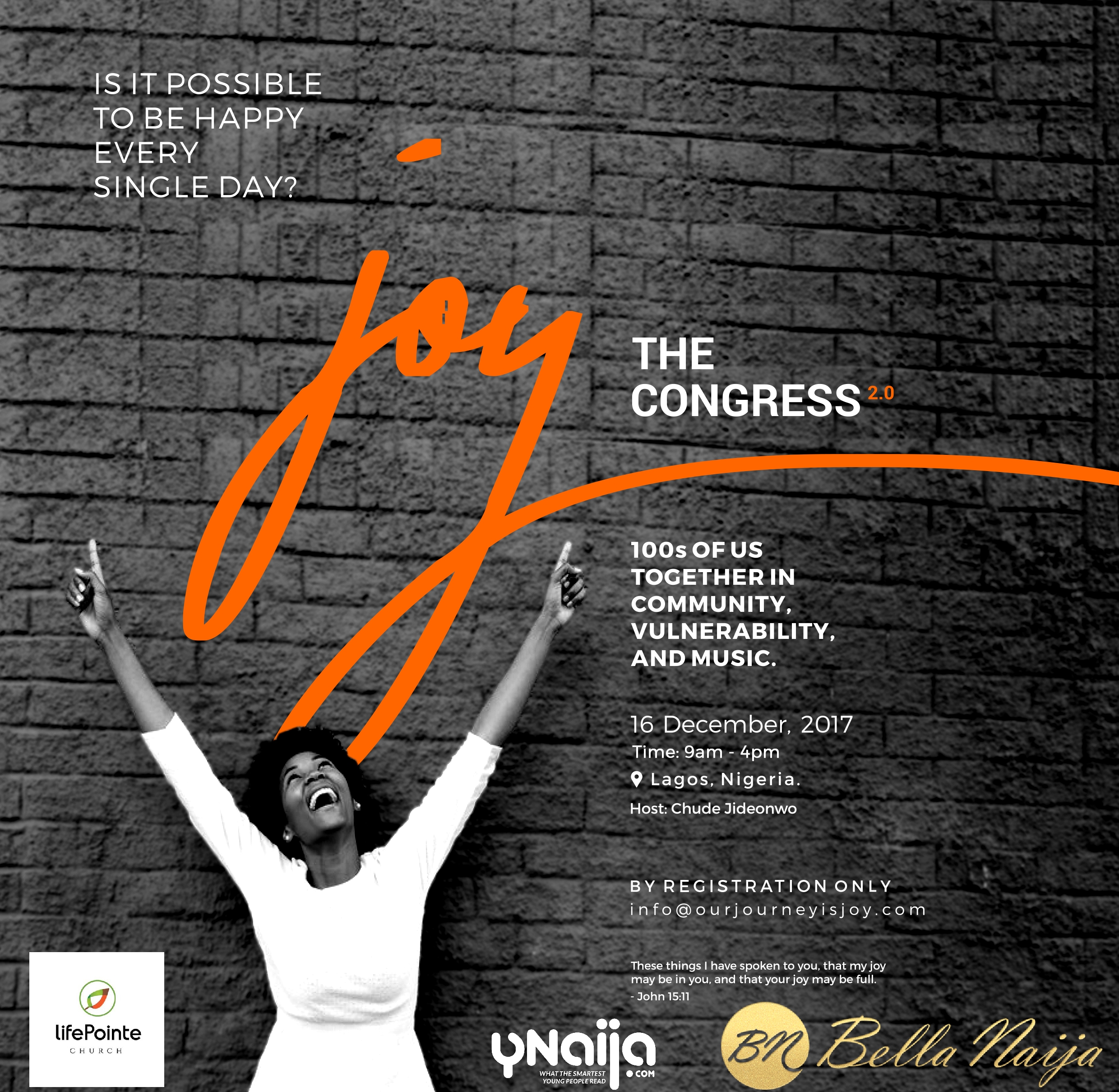 Chude Jideonwo, The Joy Congress 2.0