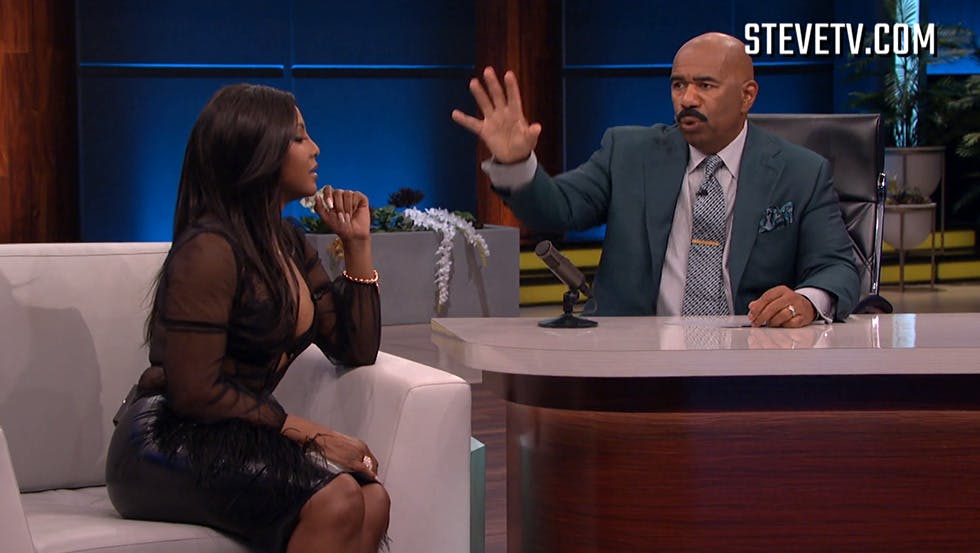 How to know he’s the right guy for you - Steve Harvey Explains to Toni Braxton