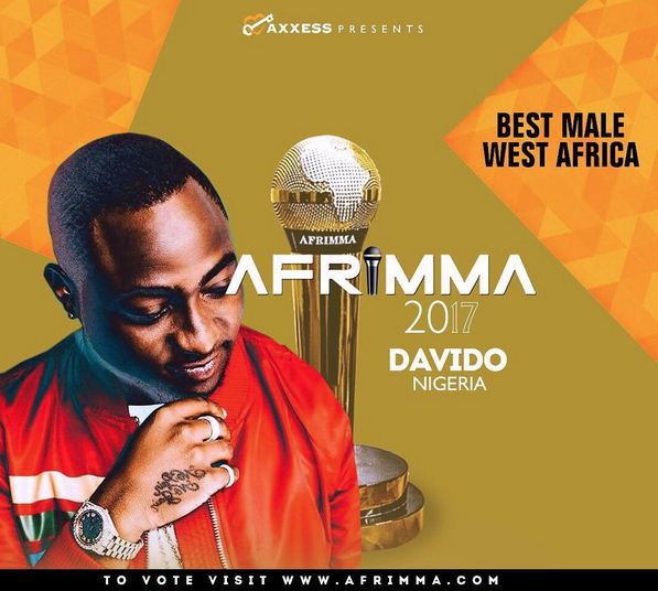 AFRIMMA 2017: Davido Wins Artiste of the Year and Song Of the Year | Full list of Winners and Nominees