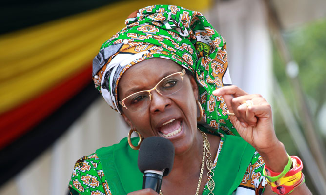 Zimbabwean Journalist Held For ‘Defaming’ Mugabe’s Wife