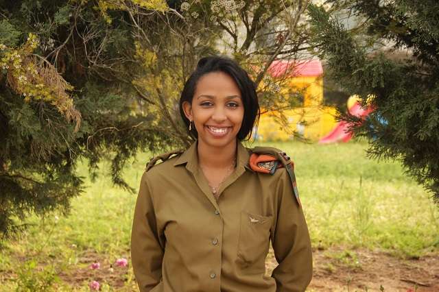 Meet the 1st Nigerian woman in the Israeli Army, Lt. Tobi Cohen