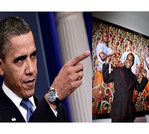 Obama Chooses Nigerian Artist, Kehinde, For his official Presidential Portrait