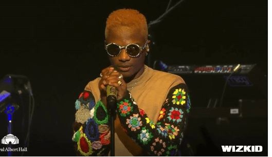 WATCH WIZKID PERFORM AT THE ROYAL ALBERT HALL IN LONDON