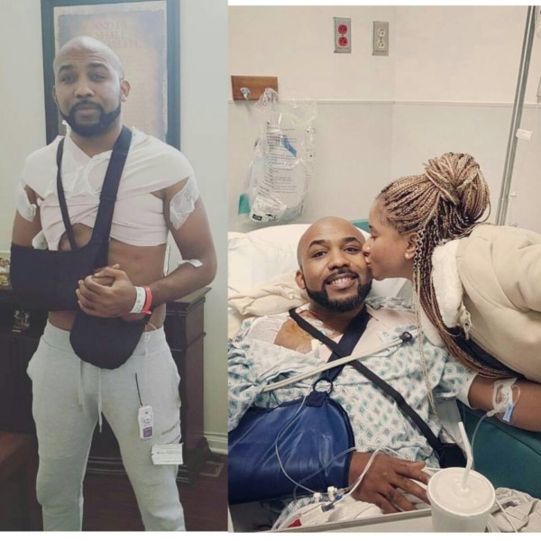 Banky W shares Testimony of Recovery after Skin Cancer Surgery